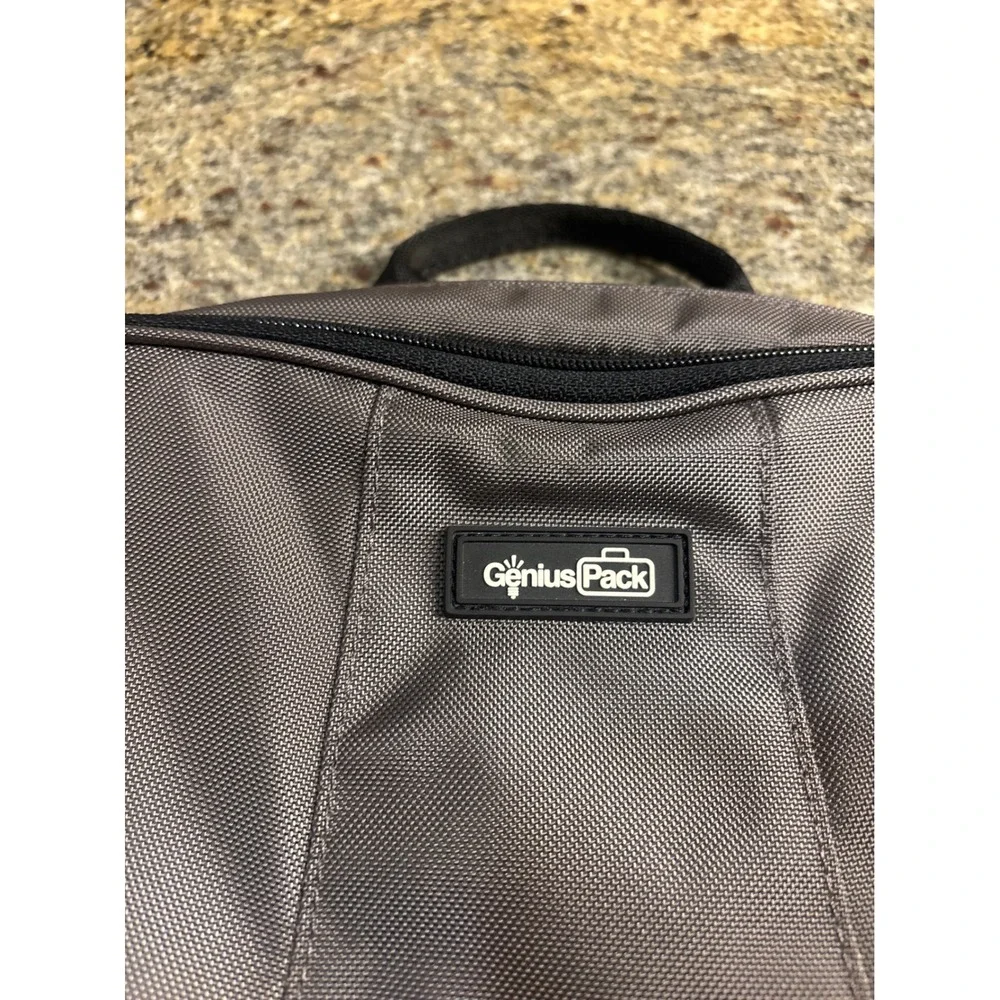 Genius‎ Pack High Altitude Flight Bag Grey Travel Organizer Messenger Bag